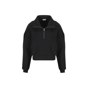 SAINT LAURENT SS23 Sweatshirt Women's Black