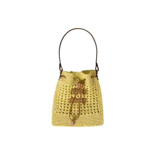 MIU MIU Viscose Handbag Mini Women's Yellow