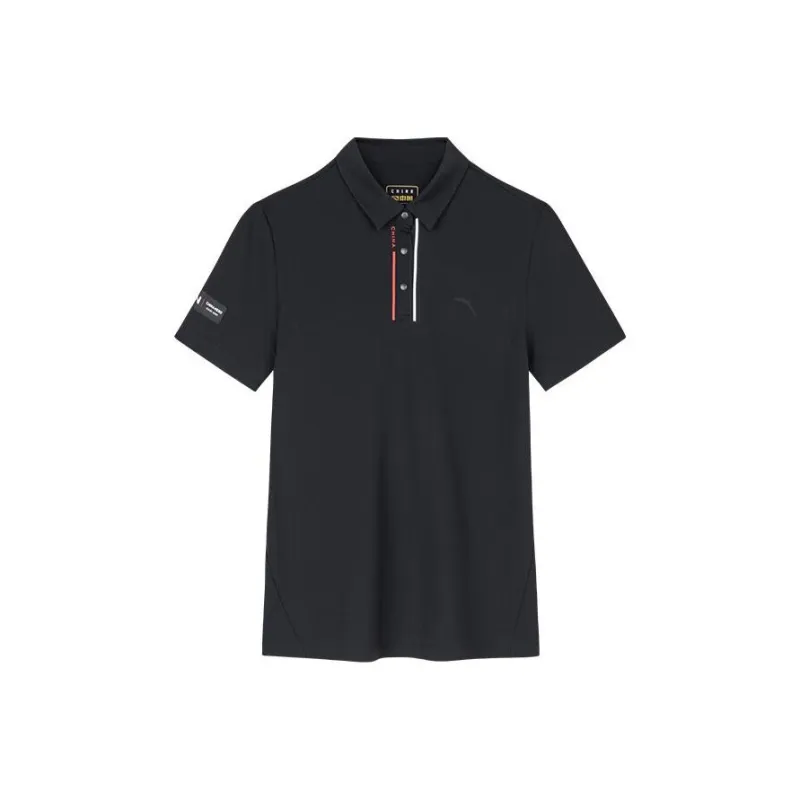 Anta Variety Training Collection Polo Shirt Women's Basic Black-0