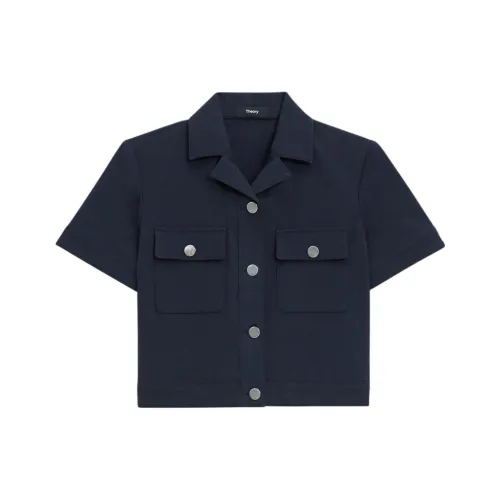 THEORY Shirts Women's Blue