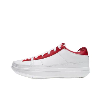 Serious Player Only Low Top Basketball Shoes Unisex White Red