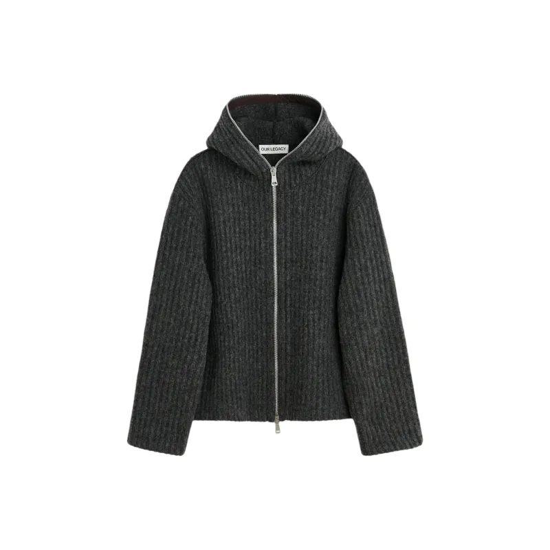 OUR LEGACY Ribbed Wool Cardigan-0