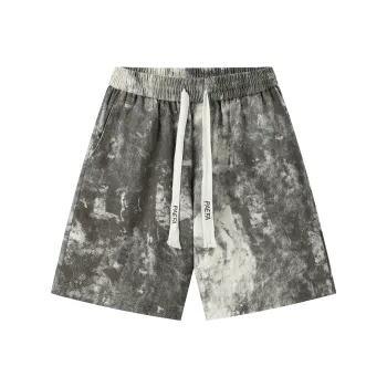 PAEFA Casual Shorts Unisex Gray