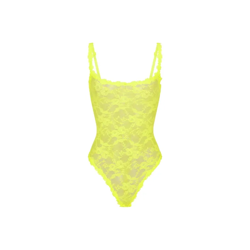 Skims Bodysuits Women's Neon Yellow-0