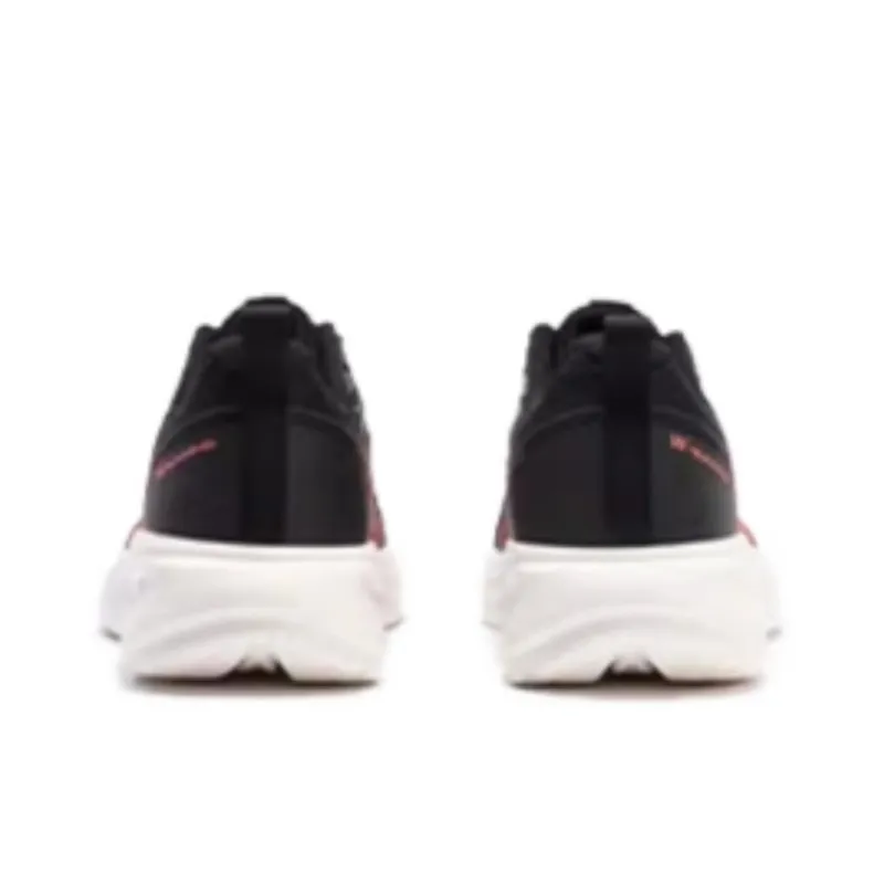 361° Cushioning, Wear Resistant Low Top Running Shoes Men's Black Red-2