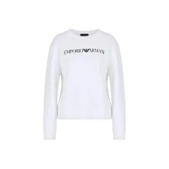 EMPORIO ARMANI Asv Organic Jersey Sweatshirt With Logo