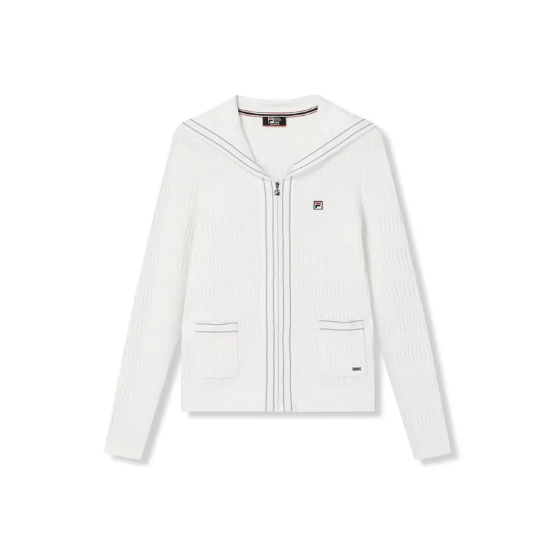 FILA Knitwear Women's Steam White-0