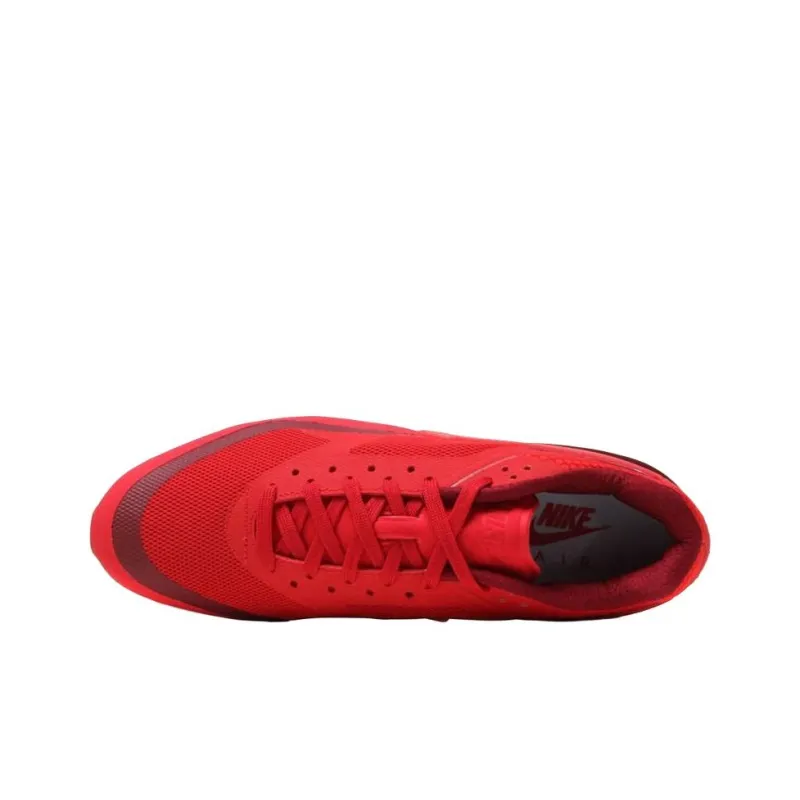 Nike Air Max BW Anti Slip Wear Resistant Low Top Casual Shoes Men's Red-2