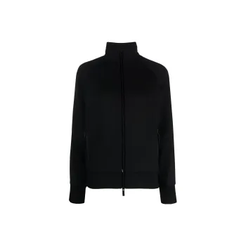 Moncler Logo embroidered High neck Jacket