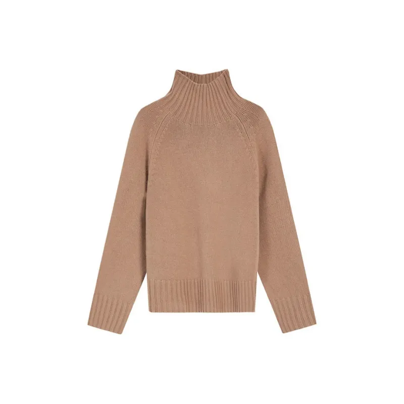 'S MAX MARA Cashmere Sweaters Women's Camel-0
