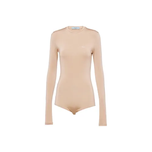 PRADA Bodysuits Women's Apricot