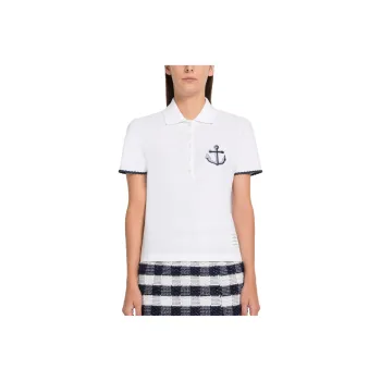 THOM BROWNE Anchor motif Polo Shirt