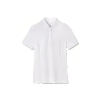 ANTA Variety Training Collection Polo Shirts Women's Snowflake White