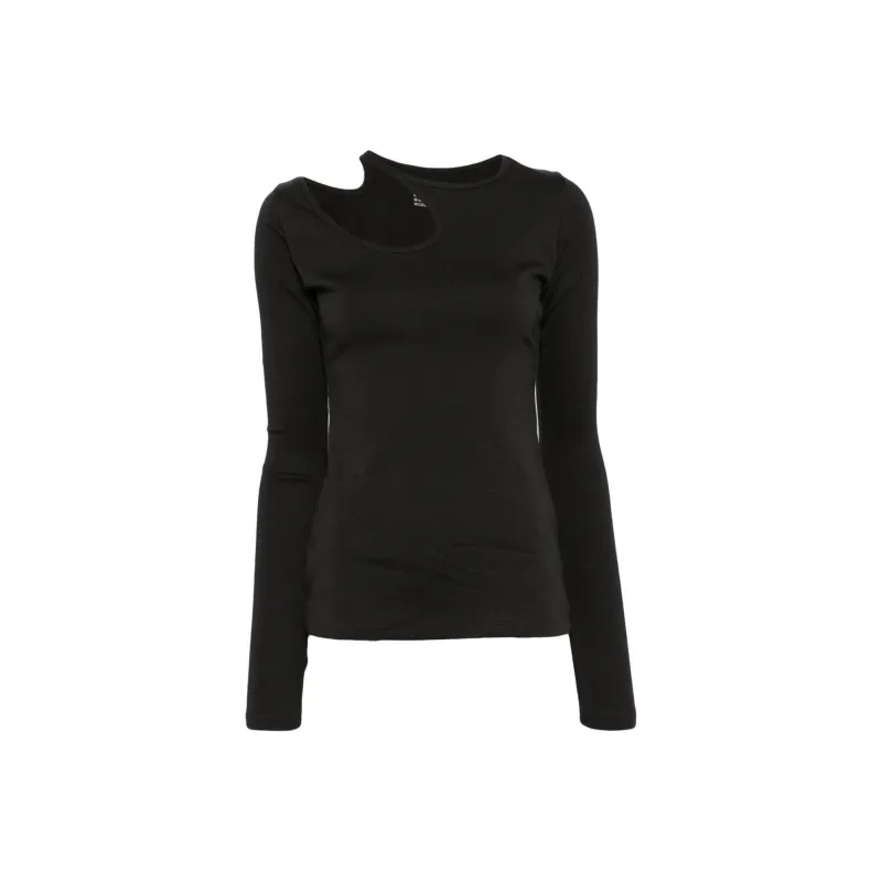 LOW CLASSIC Cut-out Long-sleeve T-shirt-0