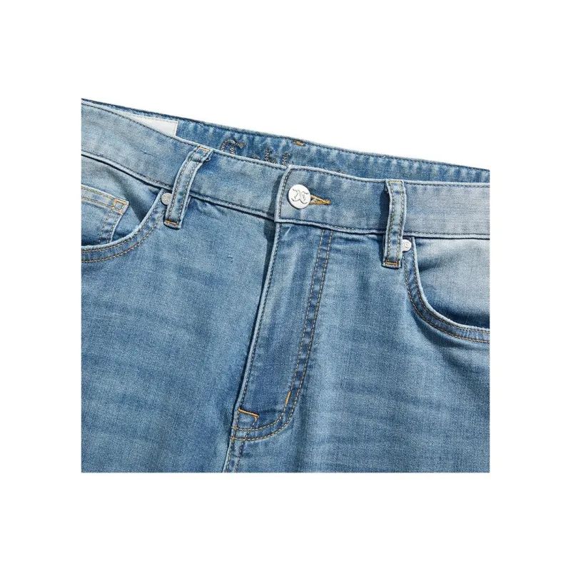Cabbeen Jeans Men Sky Blue 37-5