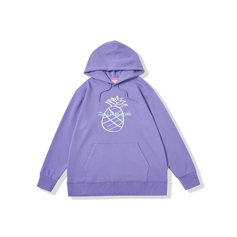 Pink Pineapple Sweatshirts Women's-0