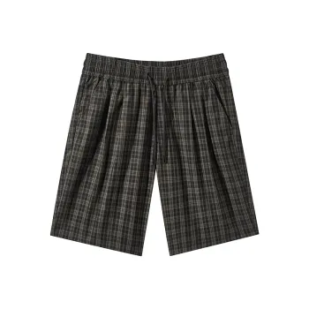 GXG Casual Shorts Men Plaid