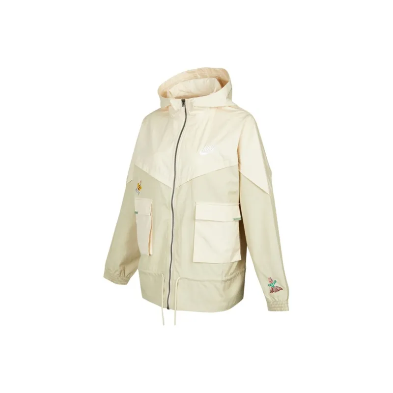 Nike Jackets Women's Ecru-0