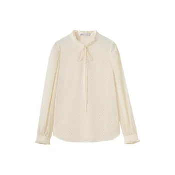 SHUIYUNJIAN Shirt Women's Beige Apricot