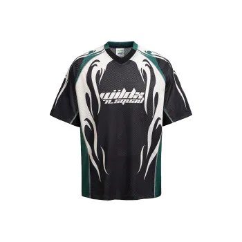 WILDX T Shirt Unisex Vintage Black Green
