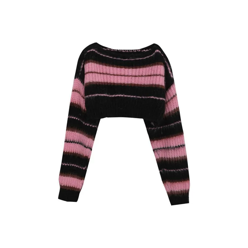 PAIN OR PLEASURE Knitwear Women's Pink Black-0