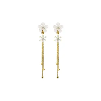 MCK Alloy Clip On Earrings Women's