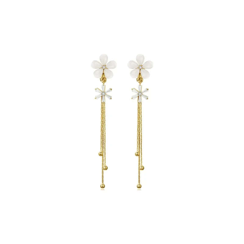 MCK Alloy Clip On Earrings Women's-0