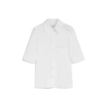SportMax Epaulettes Cotton Shirt