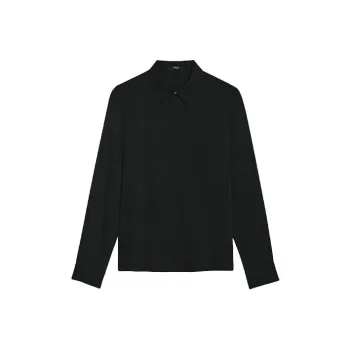 THEORY Georgette Fitted Shirt