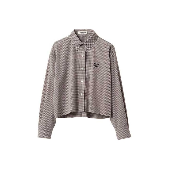 MIU MIU Shirts Apparel on Sale & Authentic - POIZON