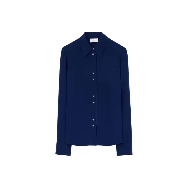 St. John SS24 Shirt Women's Royal Blue-0