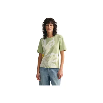 GANT T Shirt Women's Ivory Matcha