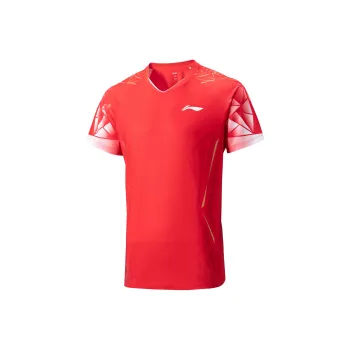 LiNing Badminton Clothing Unisex Vermilion