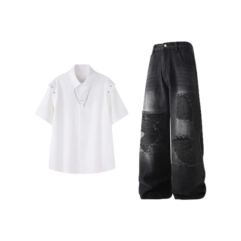 ROSECREED Shirt Matching Set Unisex-6