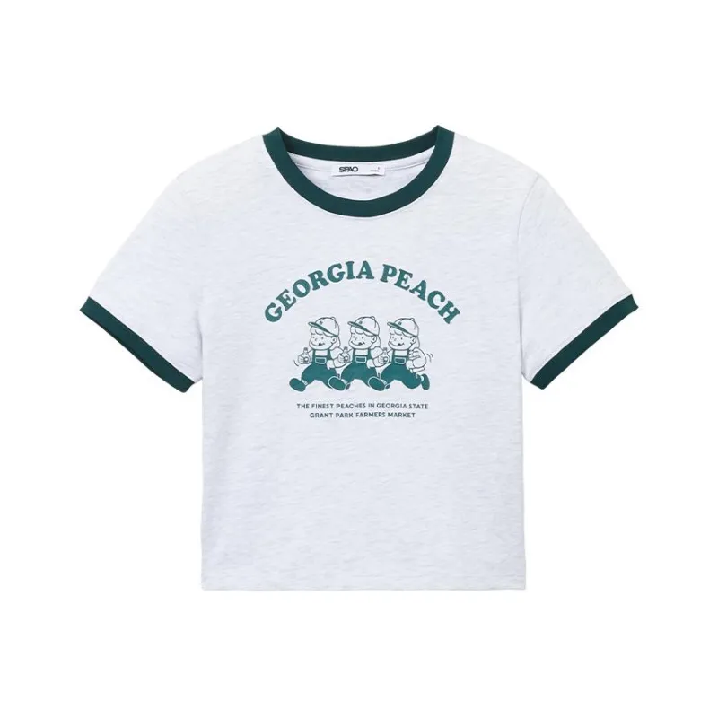 SPAO T Shirts Women's-3