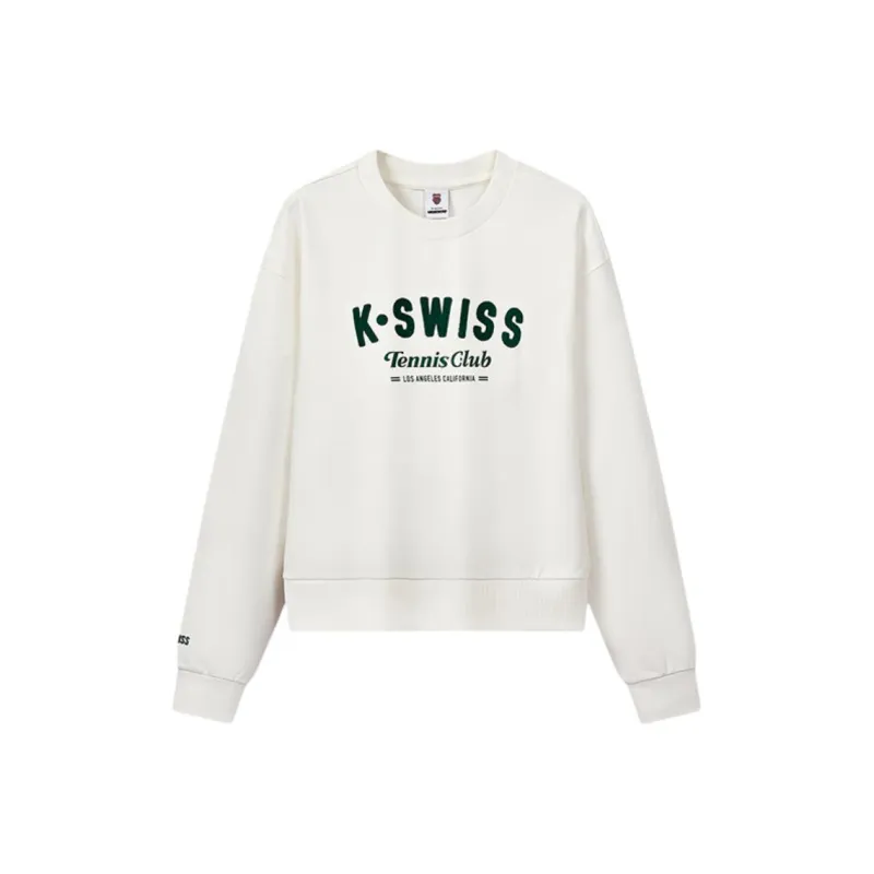 KSWISS Sweatshirt Women's Euryale White-0