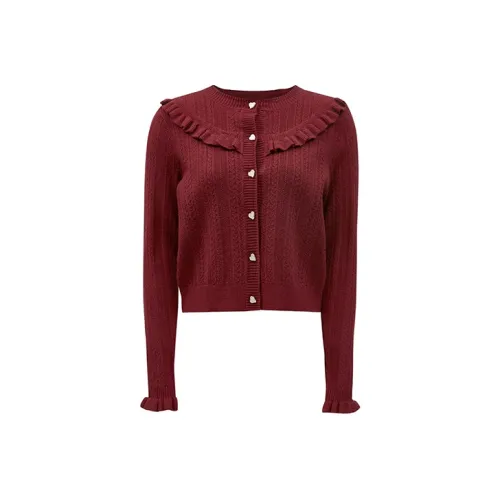 ONLY Knitwear Women's Fuchsia RUBY WINE