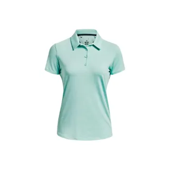 Under Armour Playoff Polo Shirt Women's Light Aqua Green