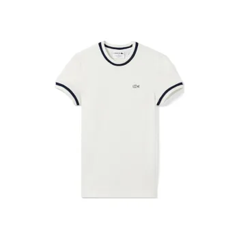 LACOSTE Regular T-Shirt Women's White