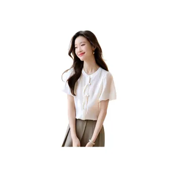 Mo Han Yi Mei Shirt Women's Ecru