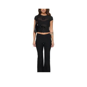 PRINCESS POLLY T-Shirt Women's BLACK/Black