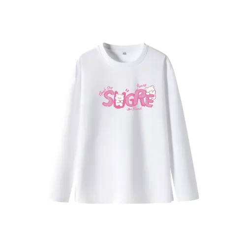 MJ STYLE Drop Shoulder Sleeve T Shirt Women's