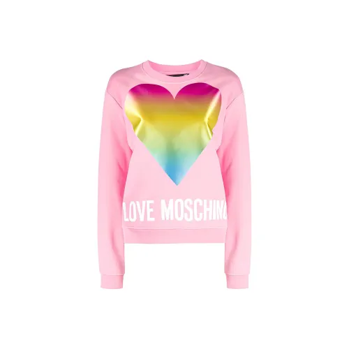 LOVE MOSCHINO Sweatshirts Women's Pink