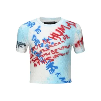 ANDERSSON BELL Essential Jenny Graffiti print T shirt