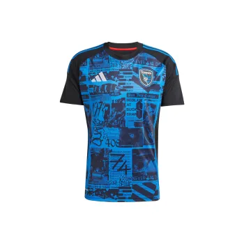 Adidas Free Shipping With AdiClub San Jose Earthquakes 25/26 Home Jersey