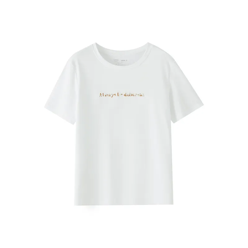 GOSO T Shirts Women's White-0