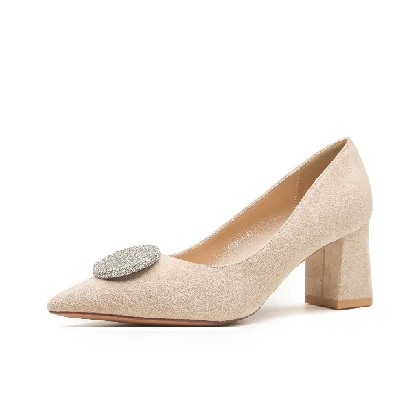 Zomila Chunky Heel High Heels Women's-0