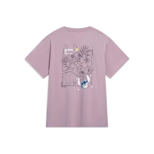 Disney X LINING T Shirts Women's Mystic Purple