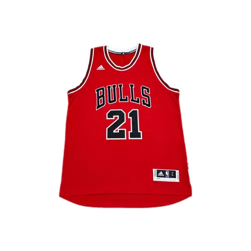 Adidas x NBA Bulls Basketball Jerseys Unisex Red