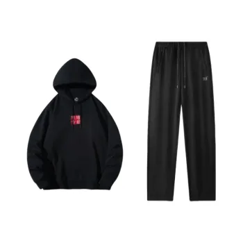 361° Sweatshirt Set Unisex Super Black